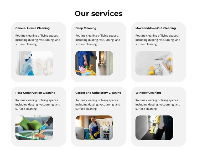 Sparkle Spot Cleaners CSS Template