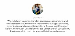 Reinigung Von Wohngebäuden – Professionelle Einseitenvorlage