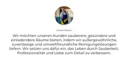 Reinigung Von Wohngebäuden Website-Design