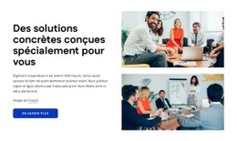 Des Solutions Concrètes - Créateur De Site