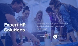 Expert HR Solutions Homepage Design