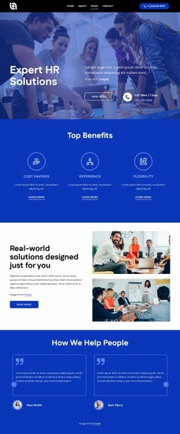 Your HR consultants - Html Code Example by Nicepage