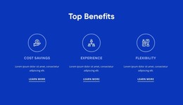 HR Consulting Benefits HTML Template