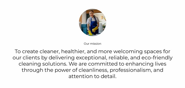 Residential Cleaning Html Website Builder