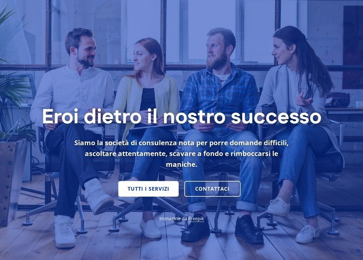 Società di consulenza HR Costruttore di siti web HTML