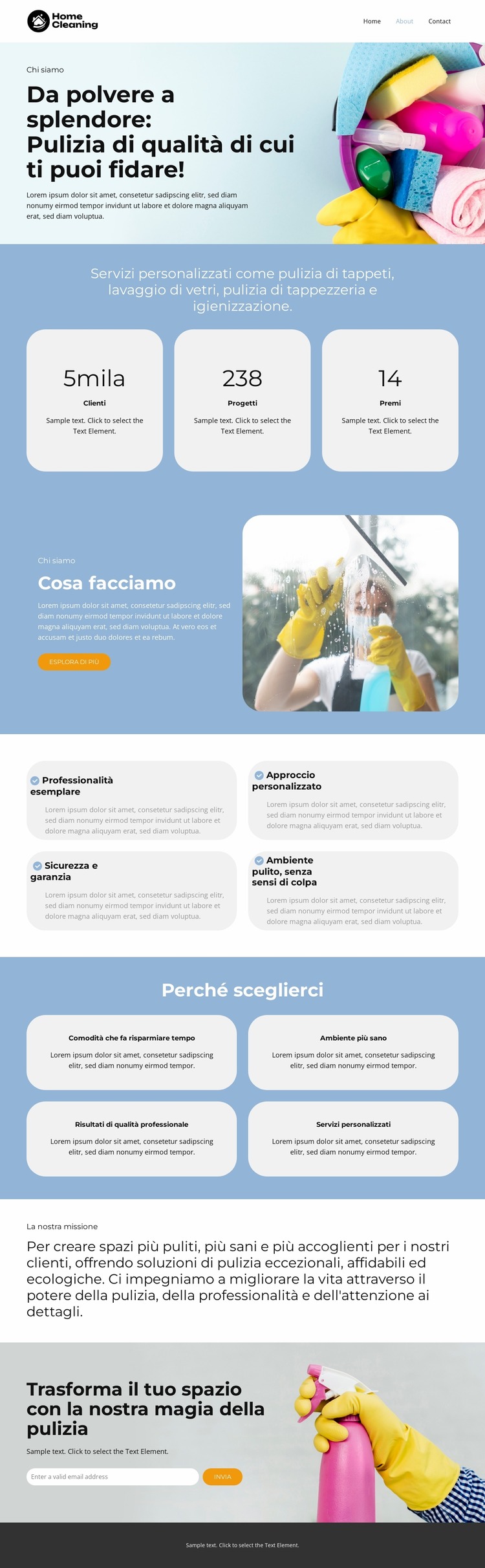 Esperti di spazio libero Modello Joomla