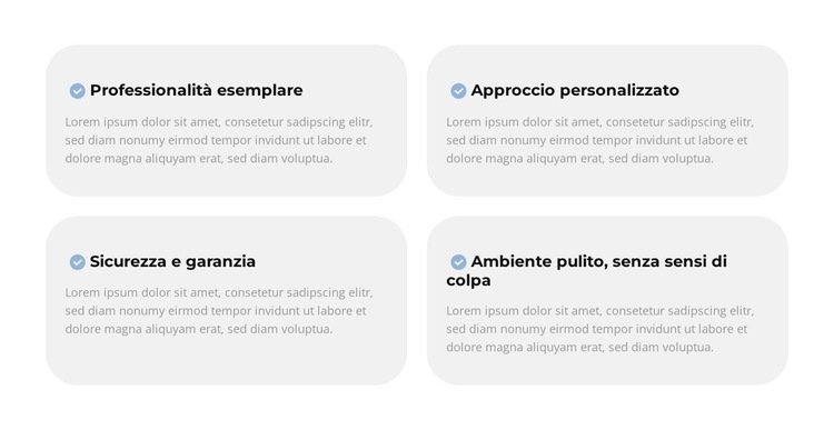 Pulizia commerciale Modello di sito Web