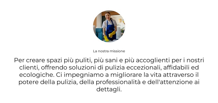 Pulizia residenziale Tema WordPress