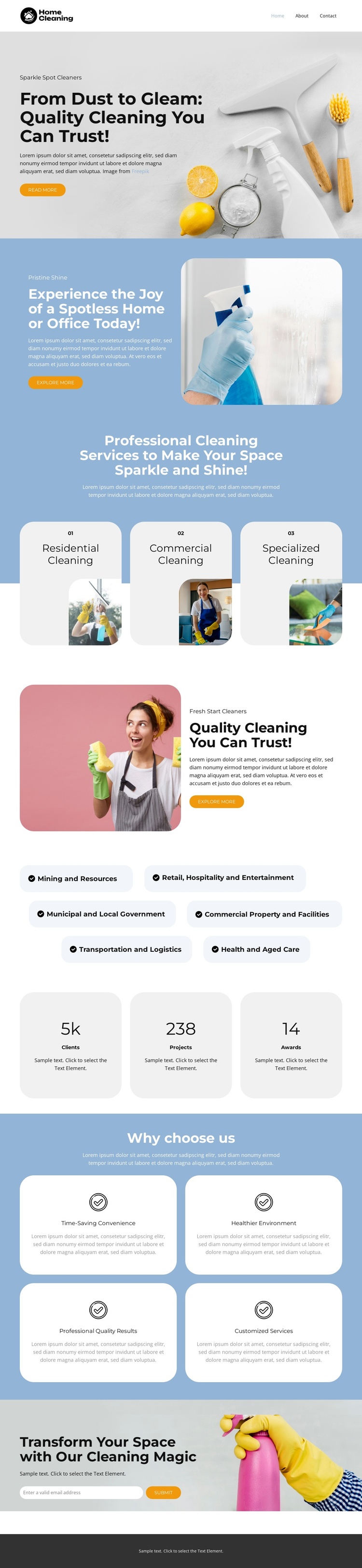 Pristine Shine Joomla Template