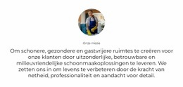 Residentiële Schoonmaak - Website Creation HTML