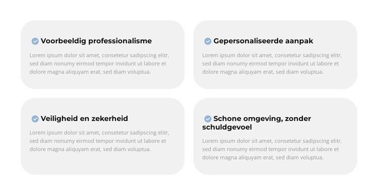 Commerciële schoonmaak Sjabloon voor één pagina