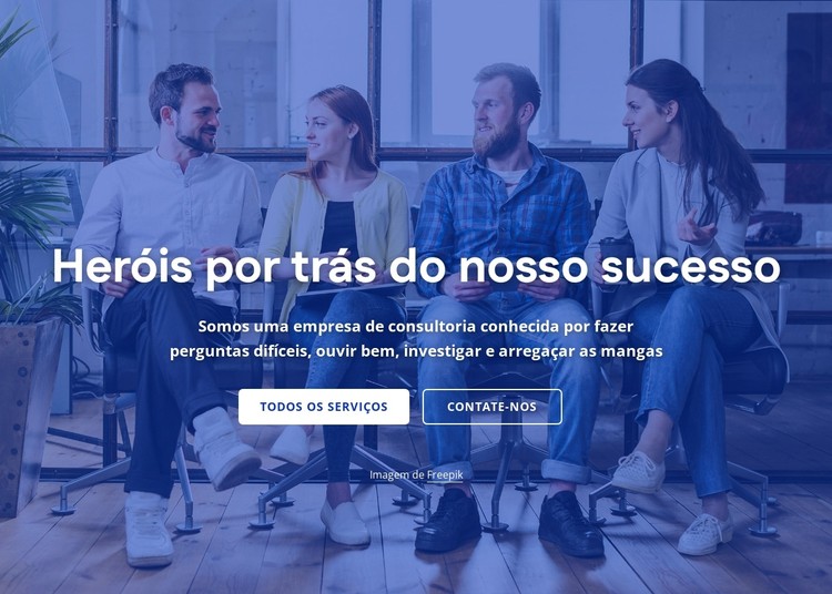 Empresa de consultoria de RH Template CSS