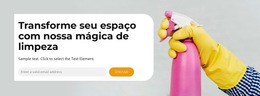 Limpeza Profunda – Modelo De Site Responsivo