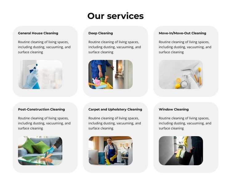 Sparkle Spot Cleaners Html webbplatsbyggare