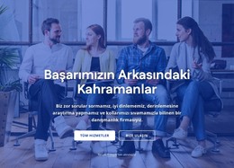 İnsan Kaynakları Danışmanlık Firması - Web Sitesi Oluşturucu Şablonu