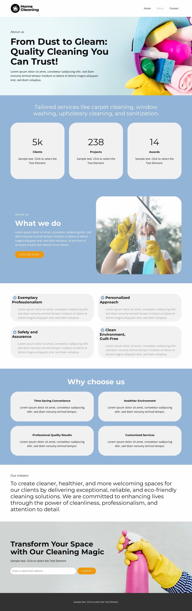 Clear Space Experts Website Design