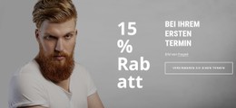 Barbershop Bietet 15% Rabatt