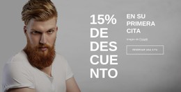 Barbería Ofrece Un 15% De Descuento