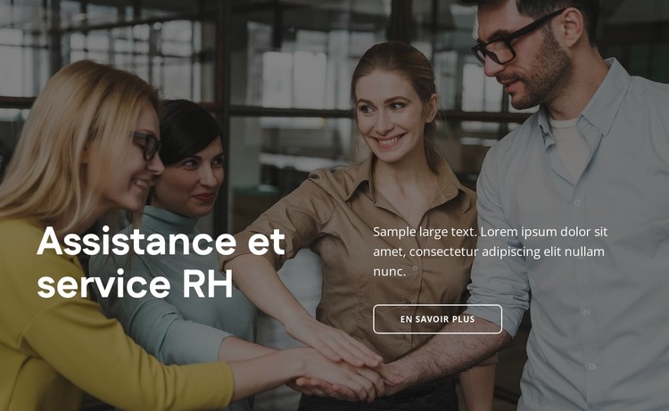 Soutien RH Modèle CSS