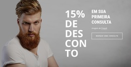 Barbearia Oferece 15% De Desconto