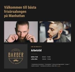 Premium Barbershop För Män