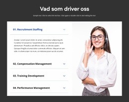 HR-Konsultverksamhet - Webbplats Med Nedladdning Av HTML-Mall