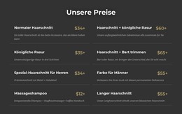 Preise Für Friseursalons In Manhattan