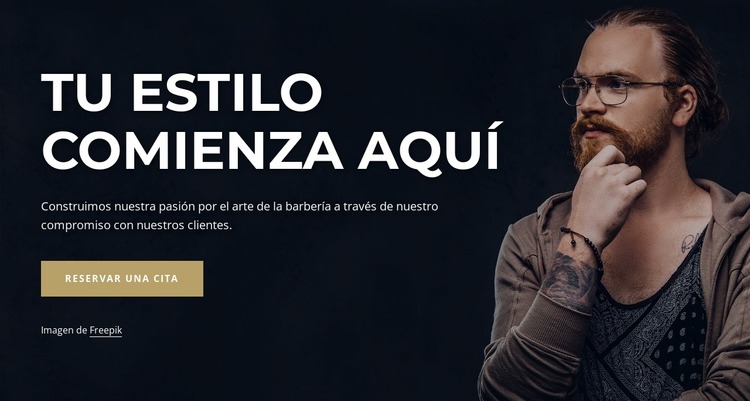 Peluquería de lujo Plantilla Joomla