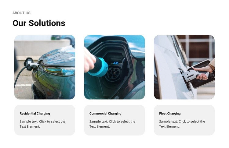 EV Revolution is Here HTML Template