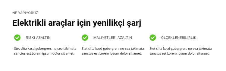 Sürdürülebilir Taşımacılığın Geleceği WordPress Teması