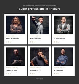 Professionelle Und Zertifizierte Friseure