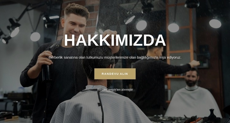 Berberlerimiz hakkında HTML5 Şablonu