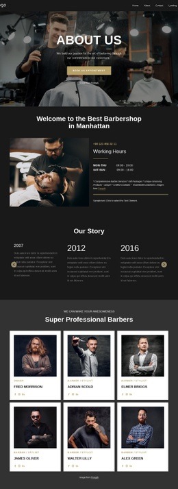 We Are Professional Barbers