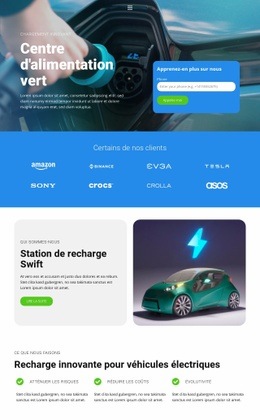 La Durabilité Rencontre L'Innovation - Stunning HTML Page Builder