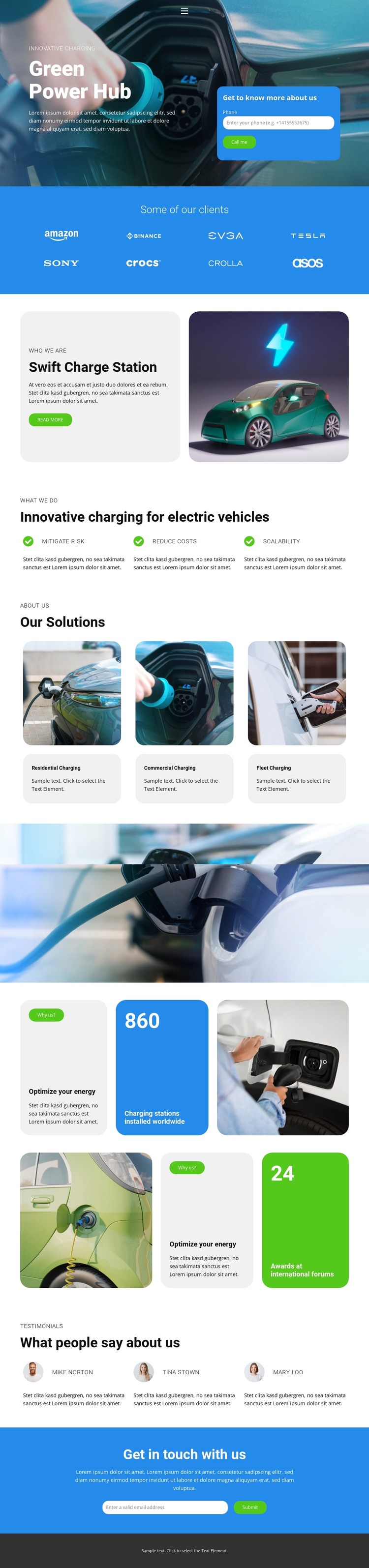 Sustainability Meets Innovation HTML Template