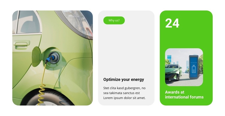 Electric Cars Gain Popularity Joomla Template