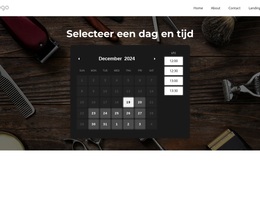 Prachtig WordPress-Thema Voor Selecteer Een Dag En Tijd