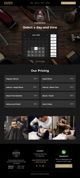 Appointment Setting Website Example Appointment Website Templates | Nicepage