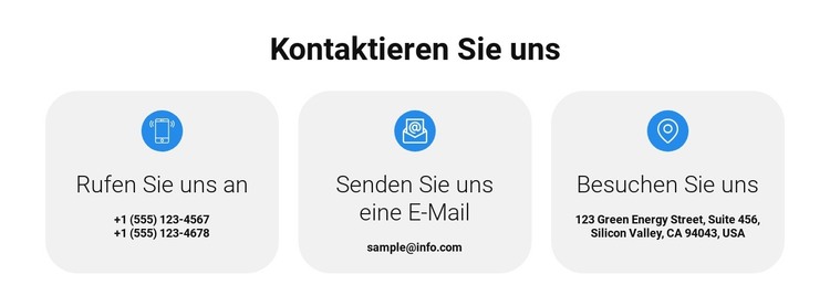 Elektrofahrzeuge sparen Energie HTML-Vorlage