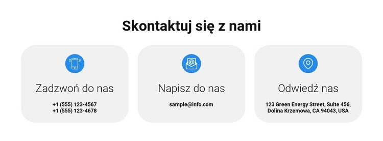 Pojazdy elektryczne oszczędzają energię Szablon HTML