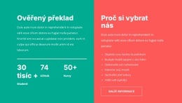 HTML Stránky Pro Ověřený Překlad