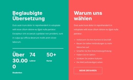 Beglaubigte Übersetzung – Gebrauchsfertiges WordPress-Theme