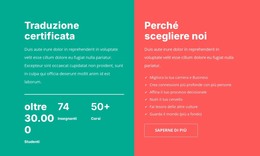 Pagina HTML Per Traduzione Certificata