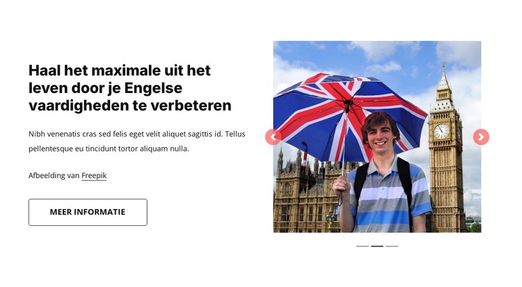 Verbeter uw leervaardigheden CSS-sjabloon