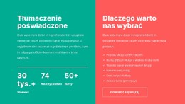 Tłumaczenie Poświadczone Szablon Siatki CSS