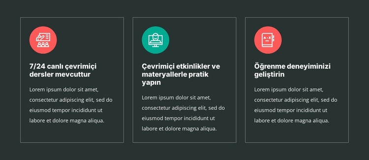 Dil kurslarının faydaları Web Sitesi Şablonu