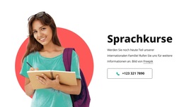 Mehrzweck-WordPress-Theme Für Sprachprogramme