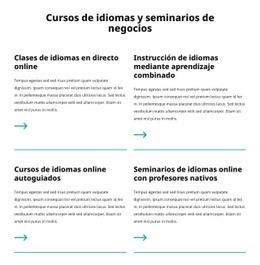 Seminarios De Negocios - Inspiración Para El Diseño De Sitios Web