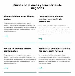 Seminarios De Negocios - Plantilla HTML5 De Funcionalidad