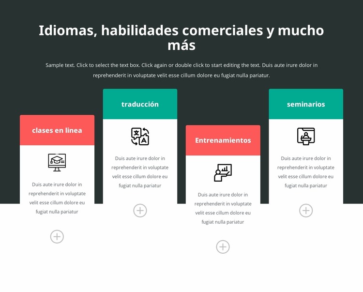 Libera tu potencial lingüístico Plantilla Joomla